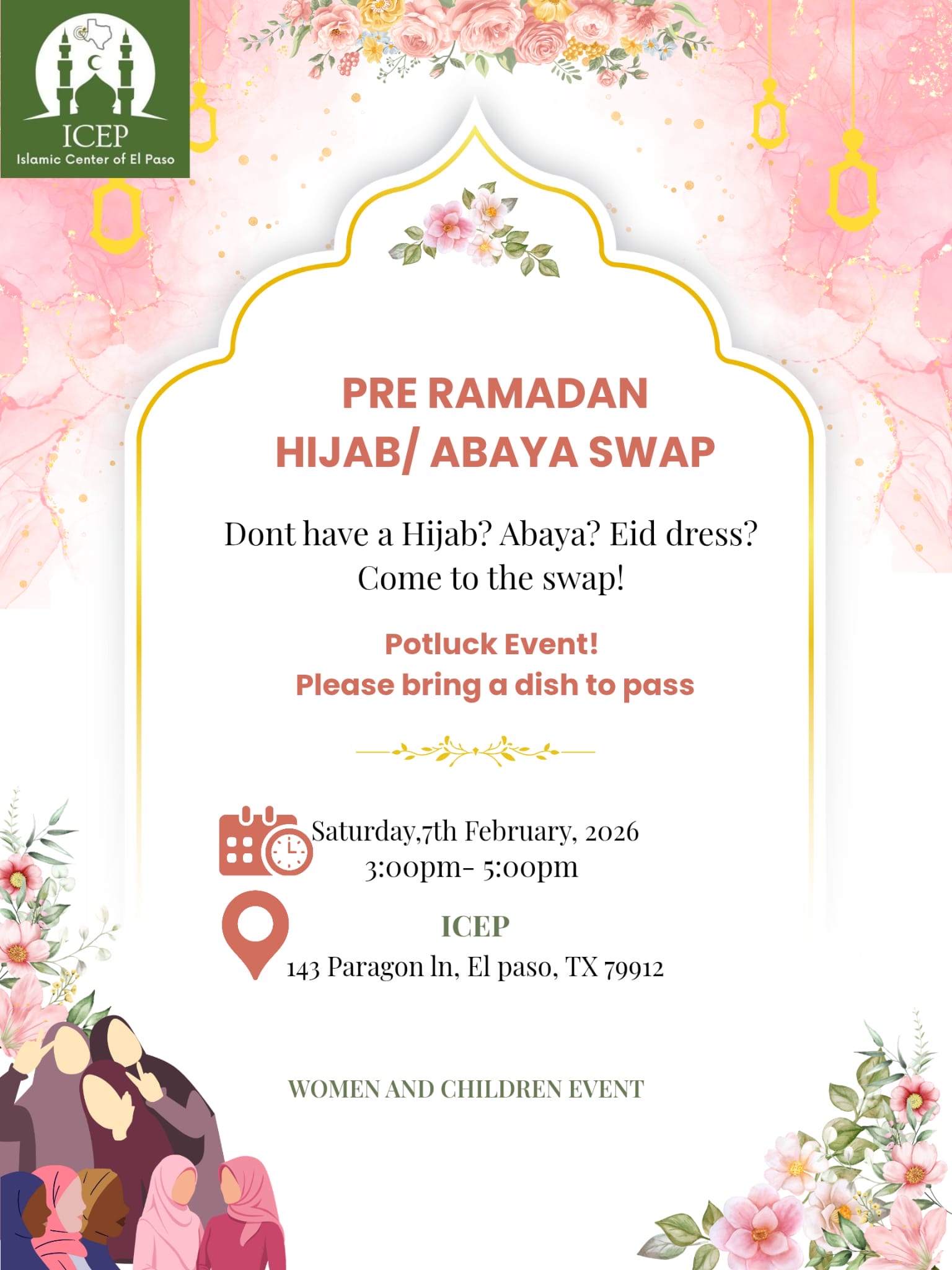 Pre-Ramadan Hijab and Abaya Swap