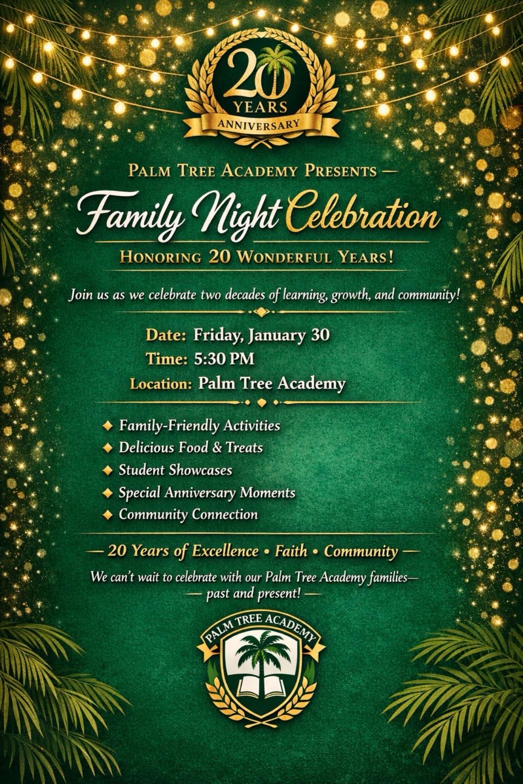 PTA Family Night Celebration