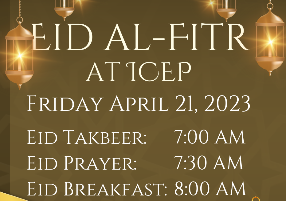 Eid Prayer 04/21/23