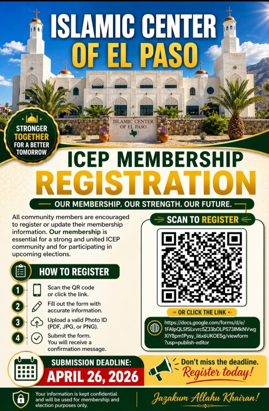 ICEP Membership Registration 2026